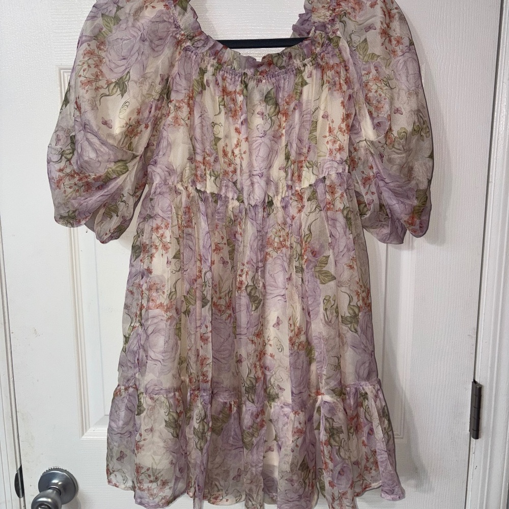 FLORAL DRESS - Picture 3 of 3